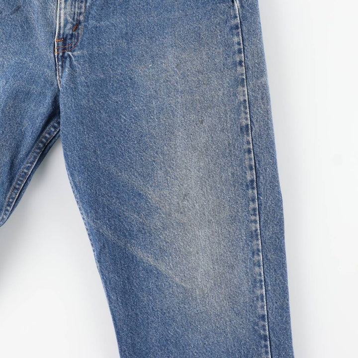 90'S Levi's 40505-0215 Regular Fit Straight Leg Tapered Denim Pants with Orange Tab, Men's Size 34 cotton blue type Vintage Second Hand