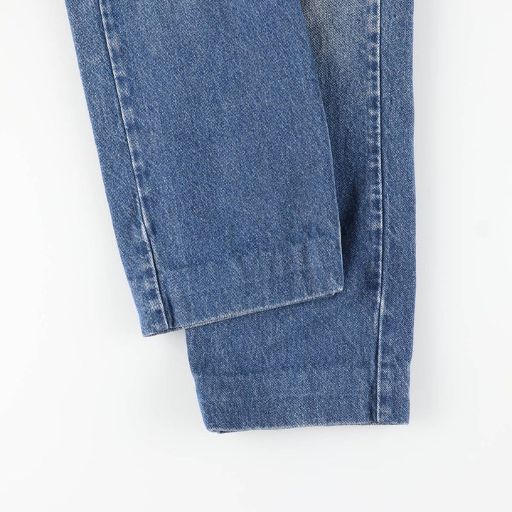 90'S Levi's 40505-0215 Regular Fit Straight Leg Tapered Denim Pants with Orange Tab, Men's Size 34 cotton blue type Vintage Second Hand