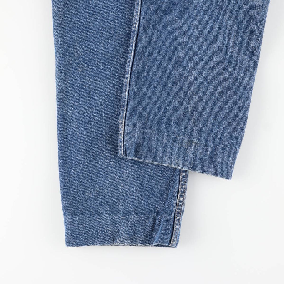 90'S Levi's 40505-0215 Regular Fit Straight Leg Tapered Denim Pants with Orange Tab, Men's Size 34 cotton blue type Vintage Second Hand