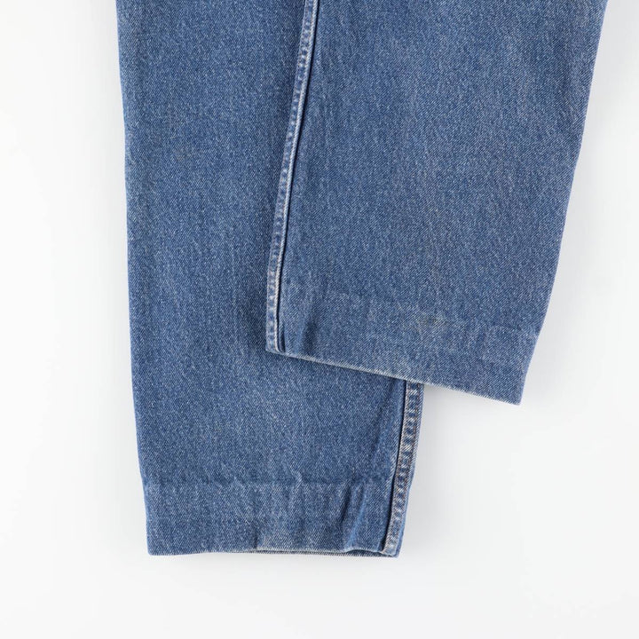 90'S Levi's 40505-0215 Regular Fit Straight Leg Tapered Denim Pants with Orange Tab, Men's Size 34 cotton blue type Vintage Second Hand