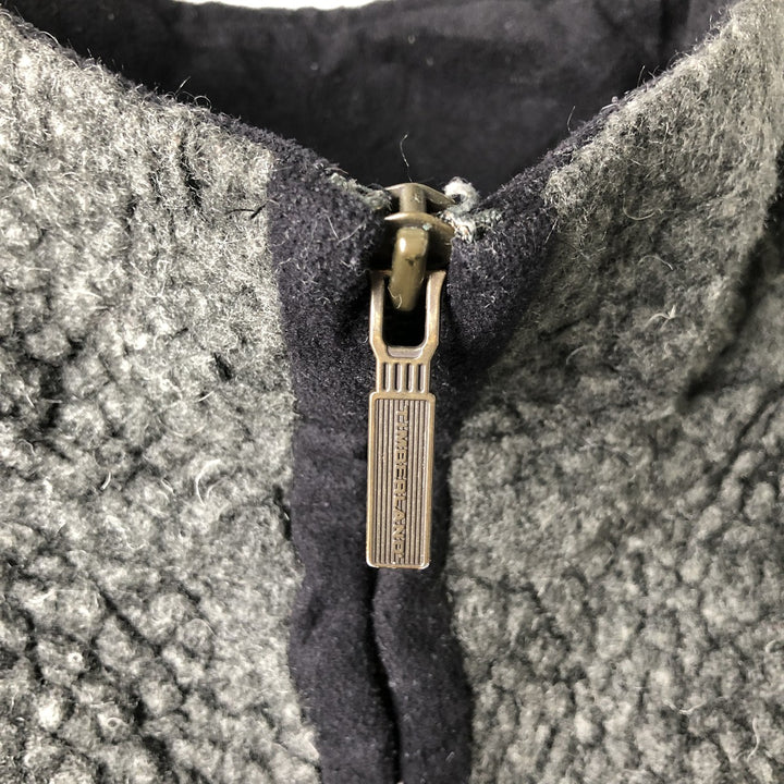 90s-00'S Timberland WEATHERGEAR Half-Zip Fleece Pullover, Men's Size Medium acrylic gray type Vintage Second Hand