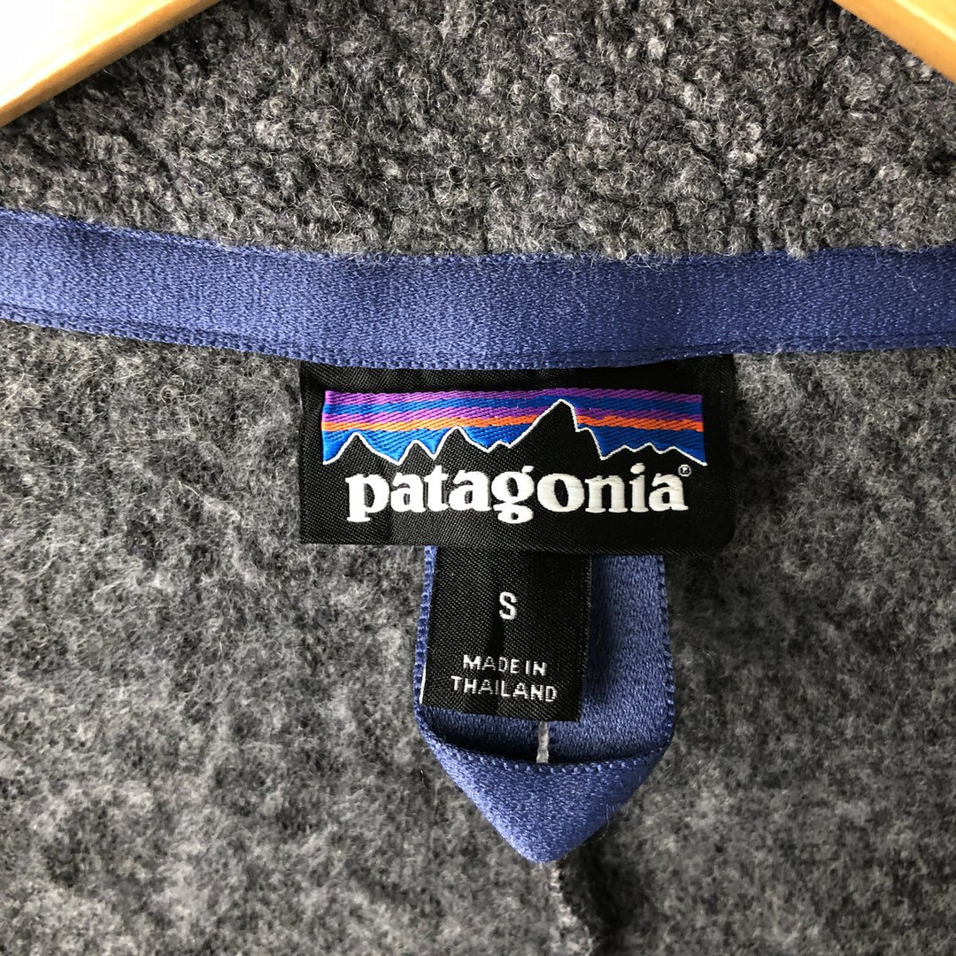 Patagonia 22925FA22 Fleece Jacket, Women's, Size Small polyester gray type Vintage Second Hand