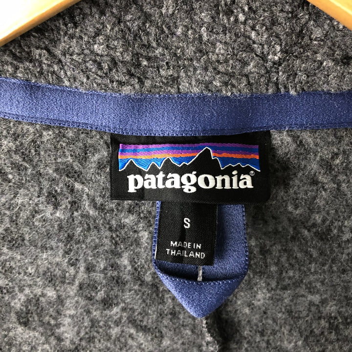 Patagonia 22925FA22 Fleece Jacket, Women's, Size Small polyester gray type Vintage Second Hand
