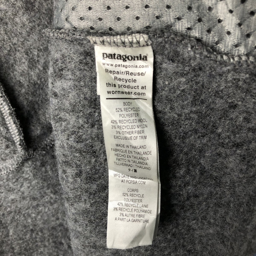 Patagonia 22925FA22 Fleece Jacket, Women's, Size Small polyester gray type Vintage Second Hand