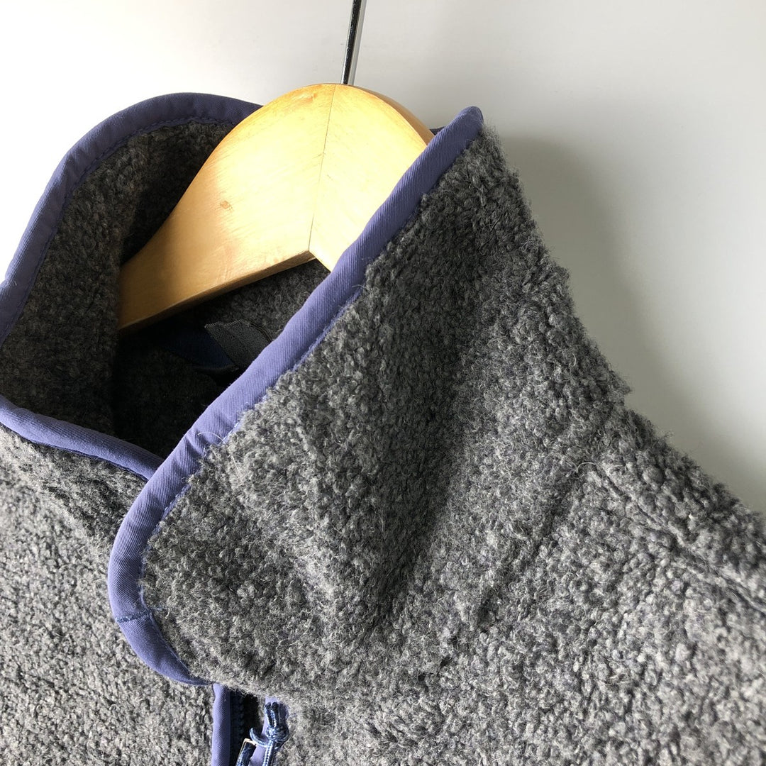 Patagonia 22925FA22 Fleece Jacket, Women's, Size Small polyester gray type Vintage Second Hand