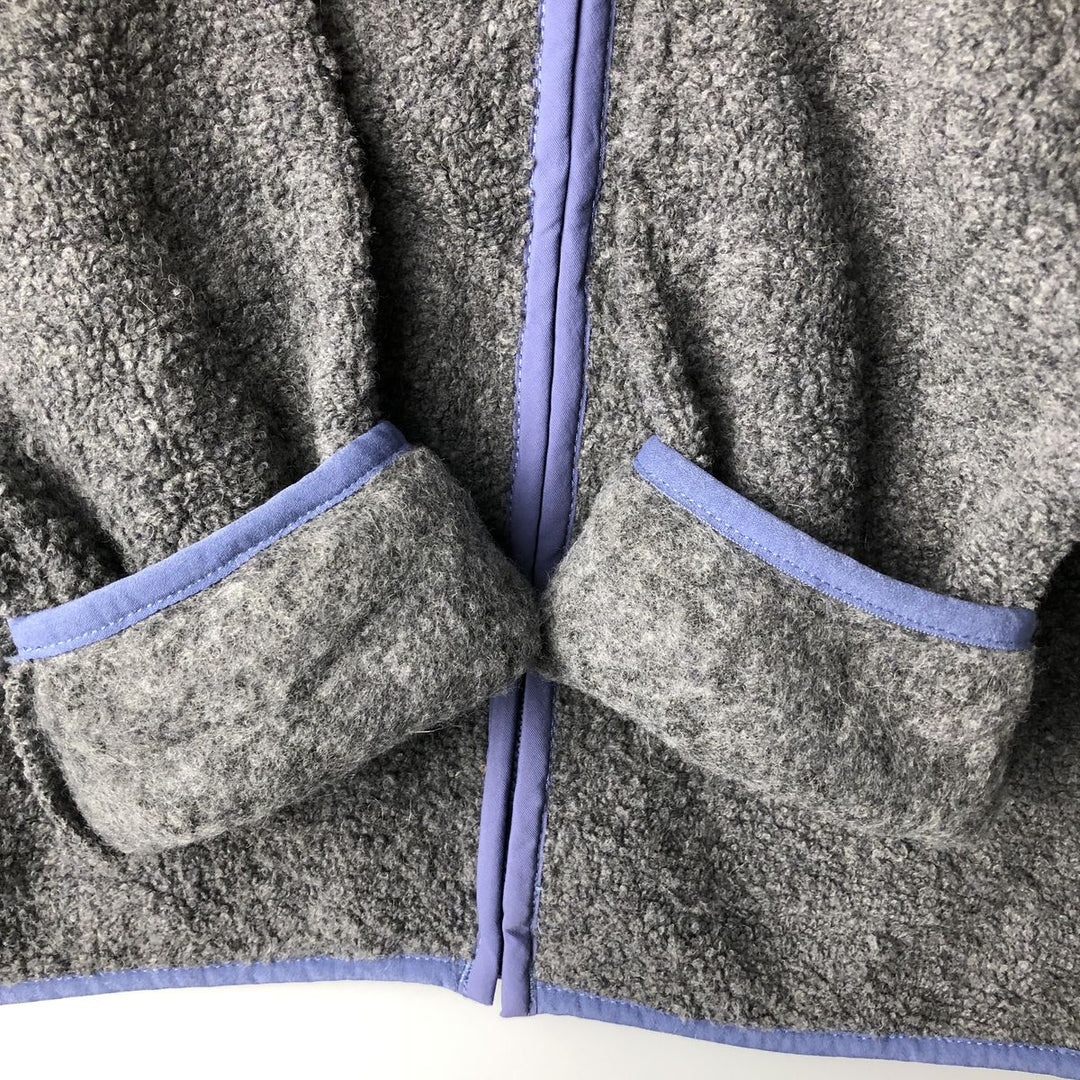 Patagonia 22925FA22 Fleece Jacket, Women's, Size Small polyester gray type Vintage Second Hand