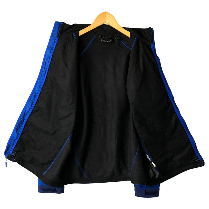 2000'S Marmot Half-Zip Fleece Jacket, Men's Size L polyester blue type Vintage Second Hand