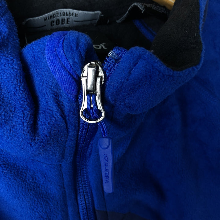 2000'S Marmot Half-Zip Fleece Jacket, Men's Size L polyester blue type Vintage Second Hand