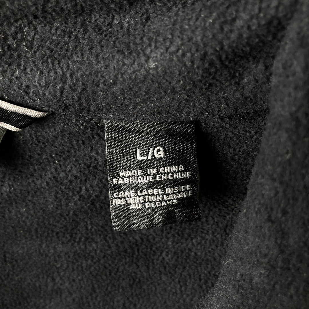 Marmot Half-Zip Fleece Pullover, Men's Size L polyester black type Vintage Second Hand