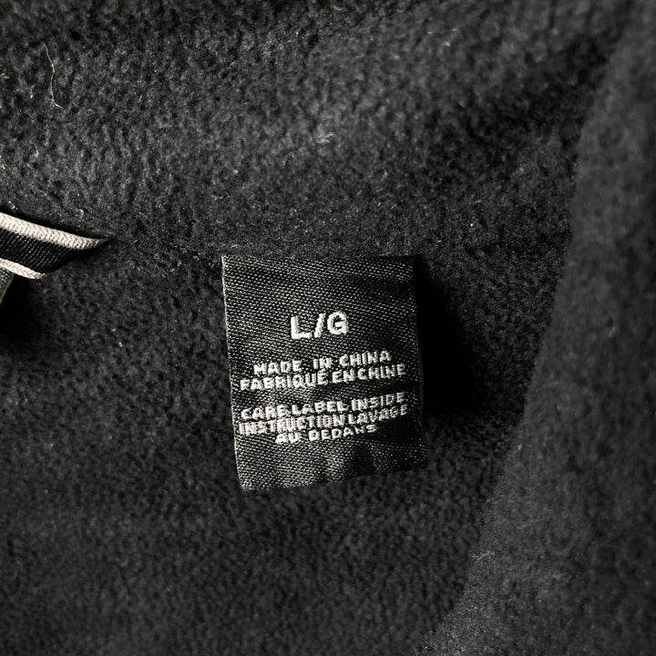 Marmot Half-Zip Fleece Pullover, Men's Size L polyester black type Vintage Second Hand