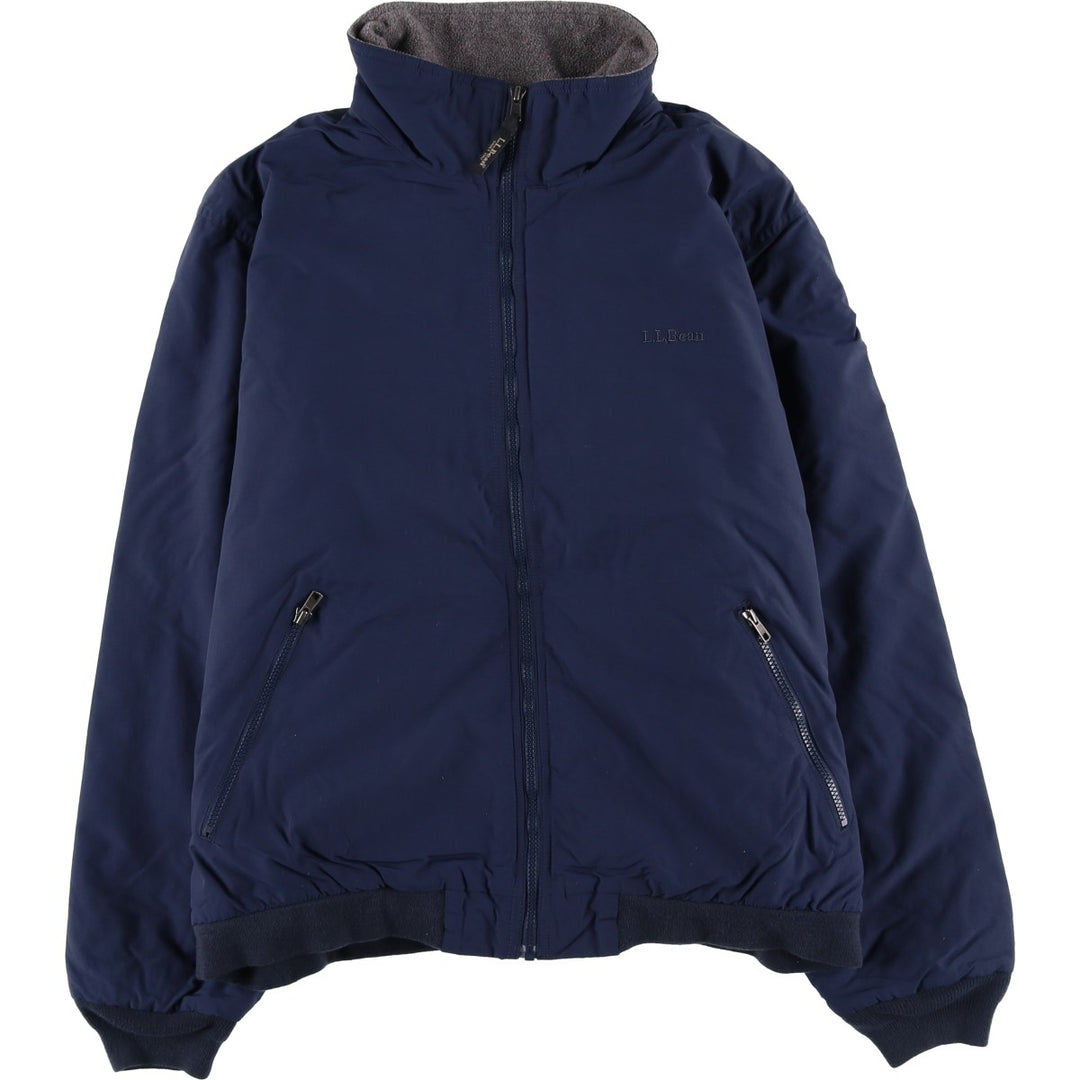 90s-00'S LL Bean Padded Mountain Jacket, Shell Jacket, Puffer Jacket, Men's XL, Vintage Nylon navy blue type Vintage Second Hand