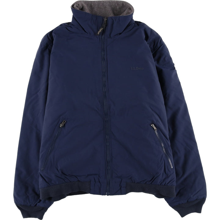 90s-00'S LL Bean Padded Mountain Jacket, Shell Jacket, Puffer Jacket, Men's XL, Vintage Nylon navy blue type Vintage Second Hand