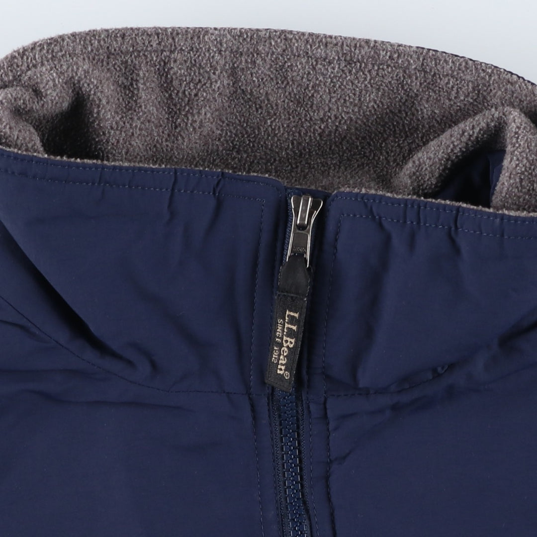90s-00'S LL Bean Padded Mountain Jacket, Shell Jacket, Puffer Jacket, Men's XL, Vintage Nylon navy blue type Vintage Second Hand