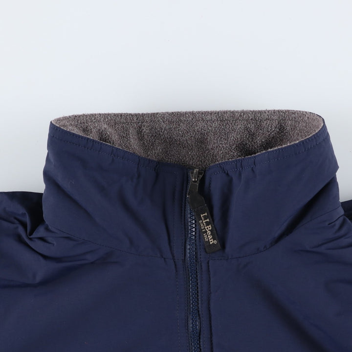 90s-00'S LL Bean Padded Mountain Jacket, Shell Jacket, Puffer Jacket, Men's XL, Vintage Nylon navy blue type Vintage Second Hand