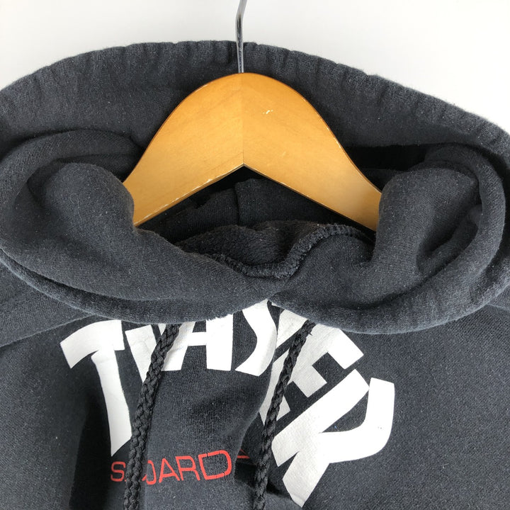 Thrasher THRASHER sweatshirt pullover hoodie, men's size M cotton black type Vintage Second Hand