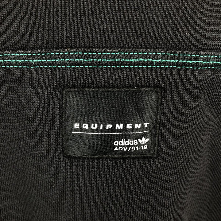 adidas Originals Equipment Pullover Sweatshirt, Men's XL cotton black type Vintage Second Hand