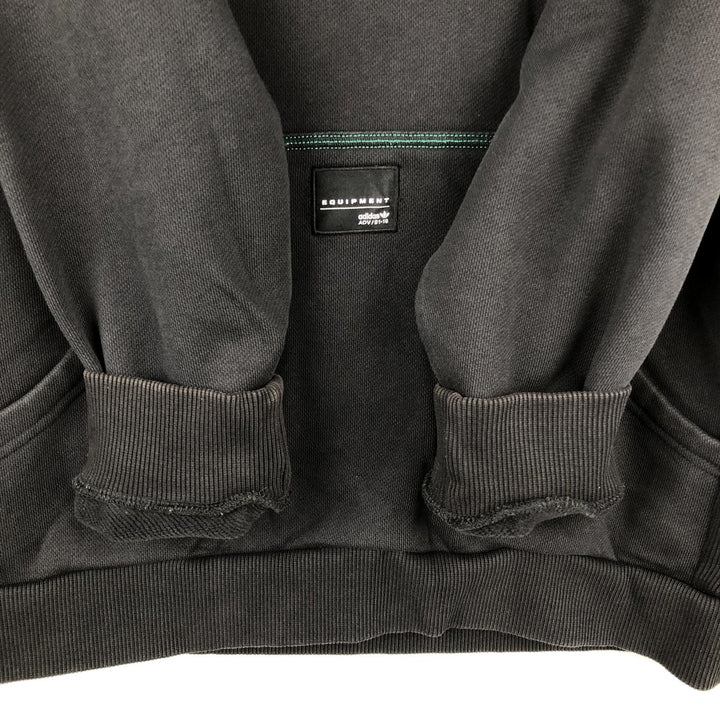 adidas Originals Equipment Pullover Sweatshirt, Men's XL cotton black type Vintage Second Hand