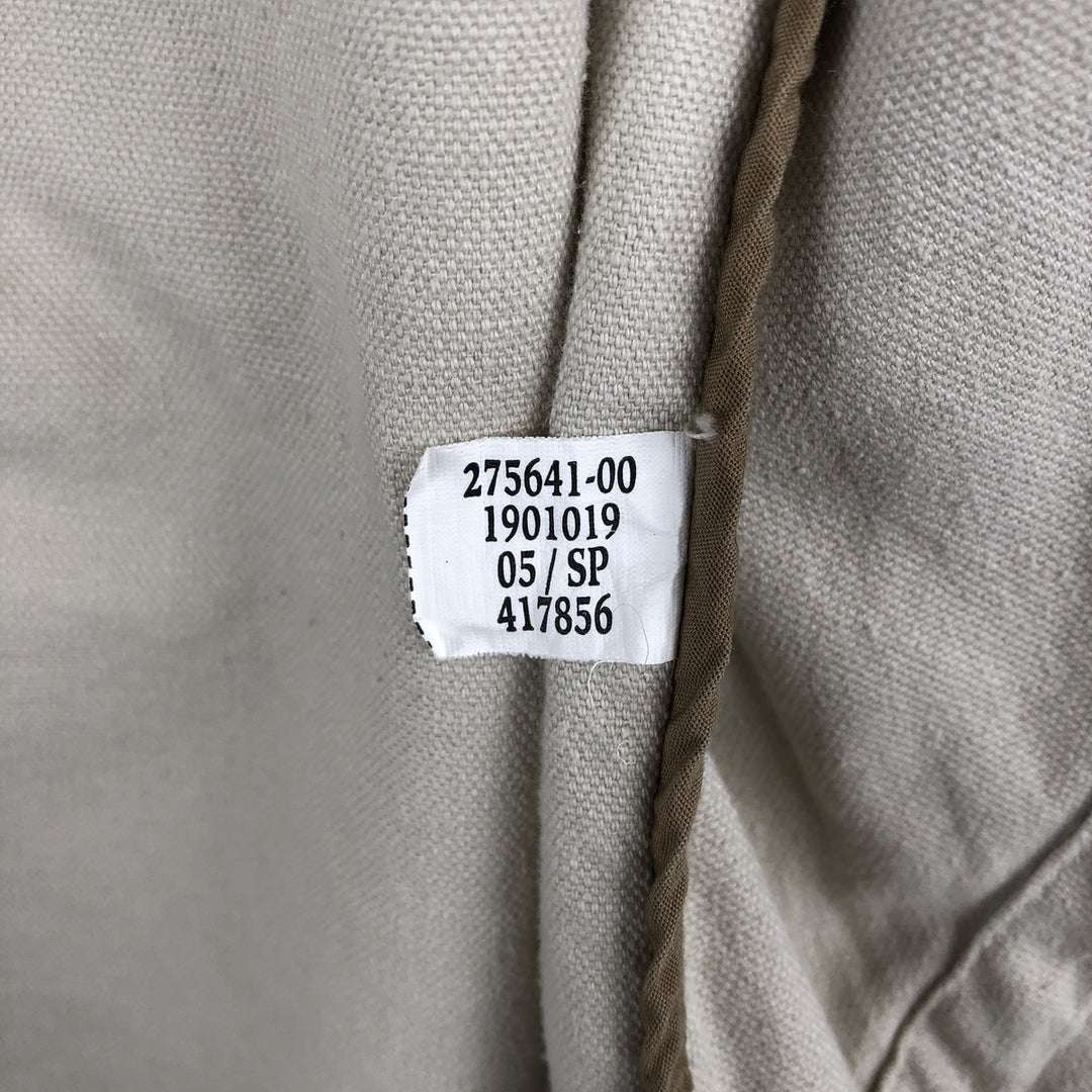 2000'S Banana Republic Cotton Jacket, Men's Size L cotton Beige type Vintage Second Hand