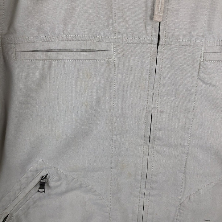 2000'S Banana Republic Cotton Jacket, Men's Size L cotton Beige type Vintage Second Hand