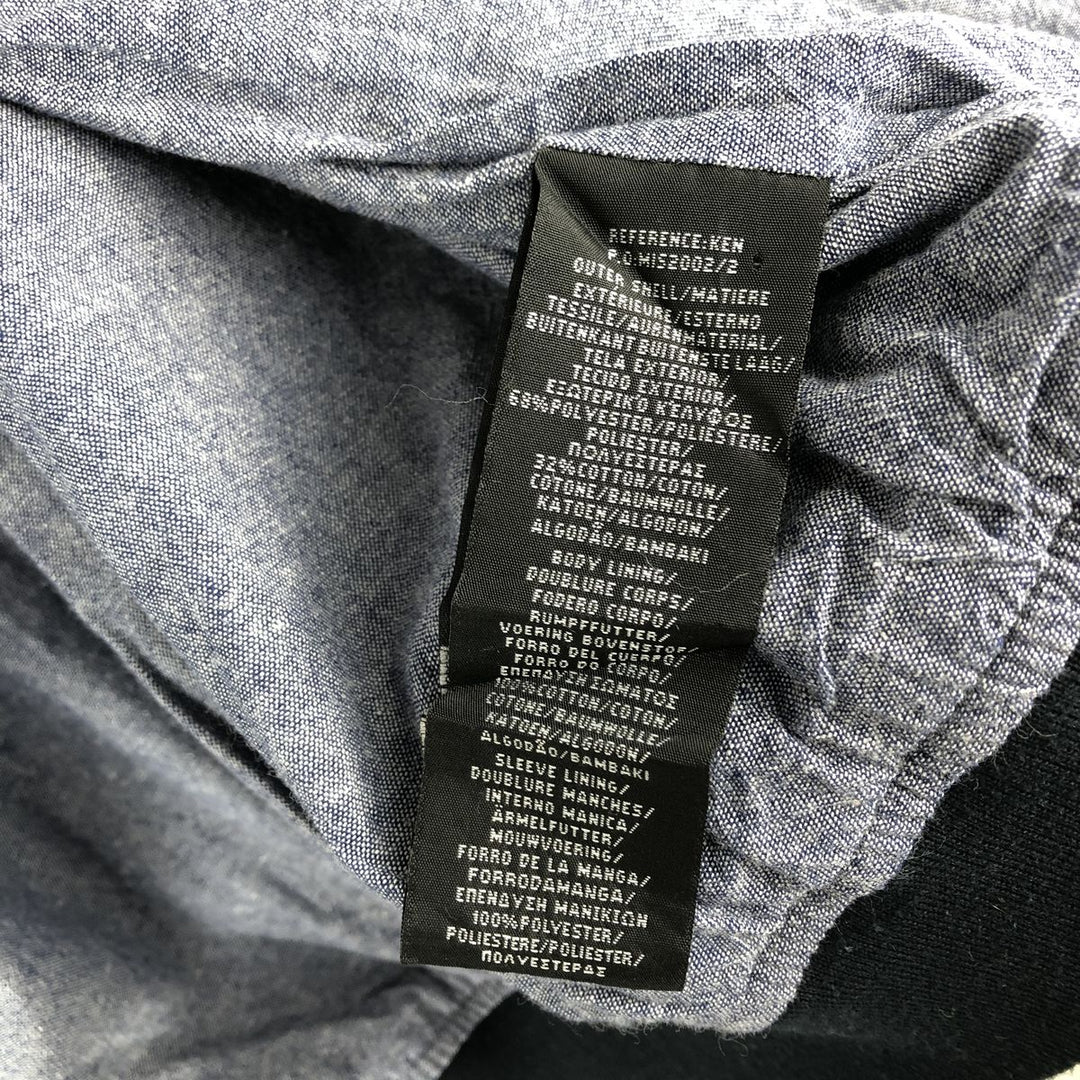 SCHOTT Men's Blouson (Size L) polyester black type Vintage Second Hand