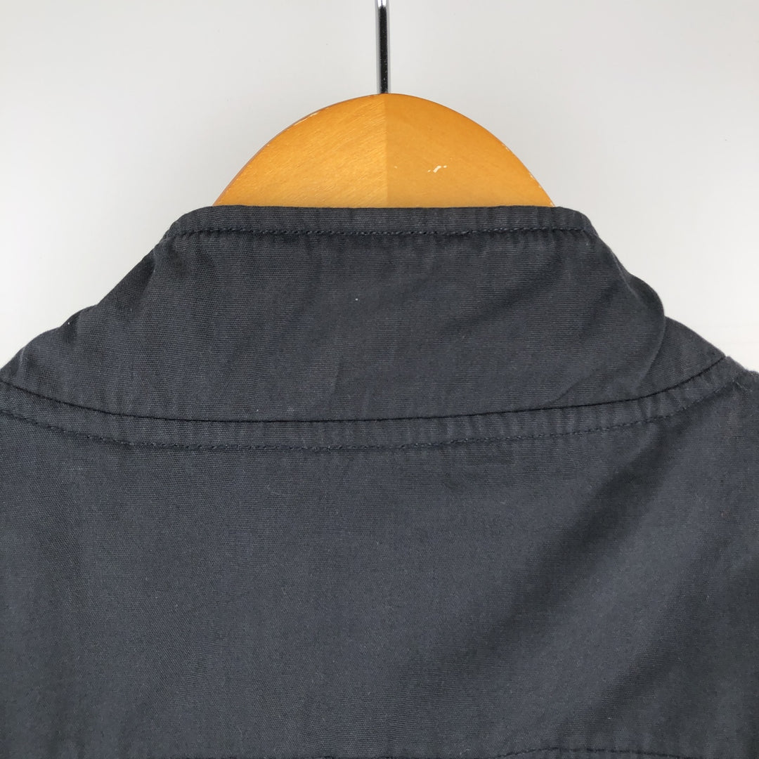 SCHOTT Men's Blouson (Size L) polyester black type Vintage Second Hand