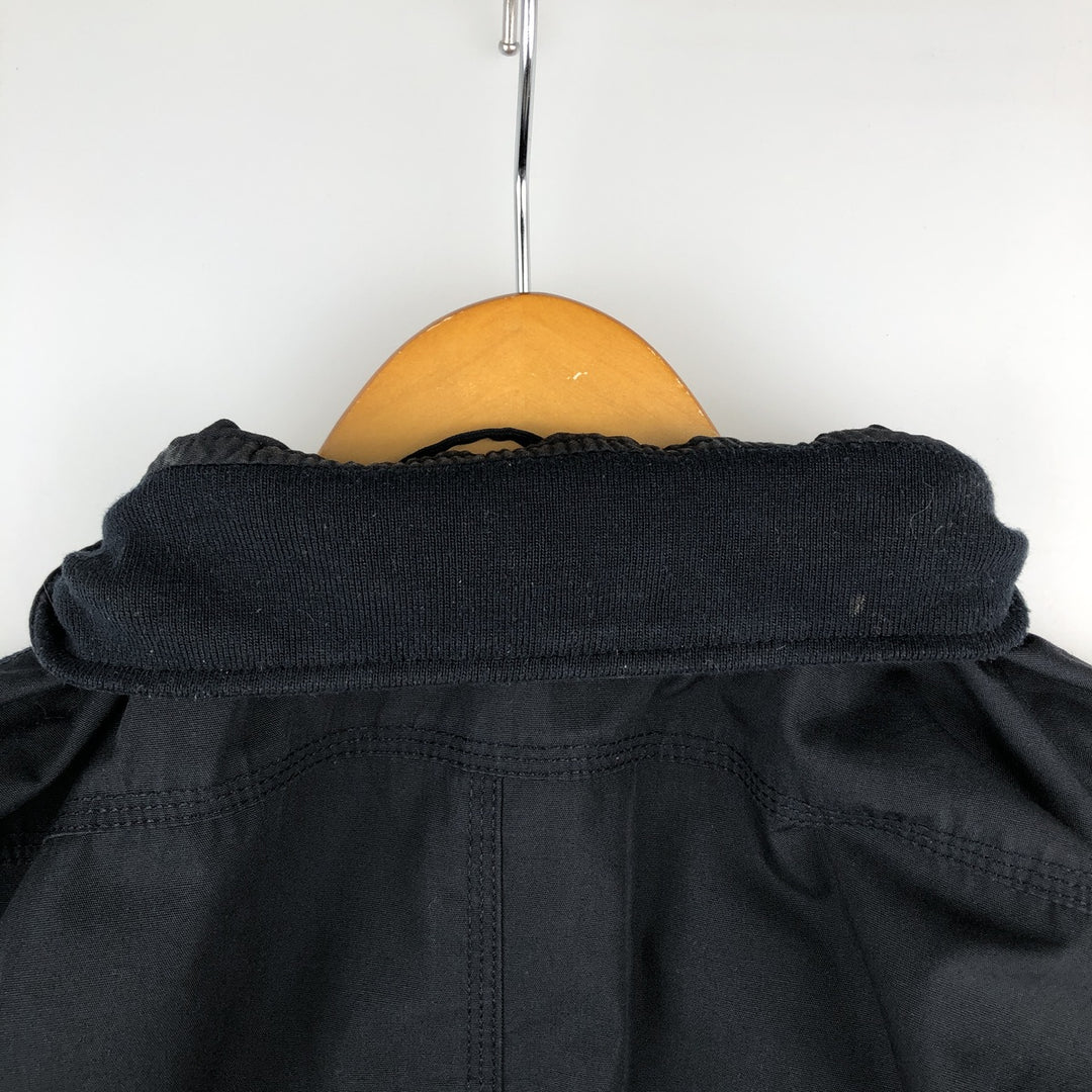 SCHOTT Men's Blouson (Size L) polyester black type Vintage Second Hand
