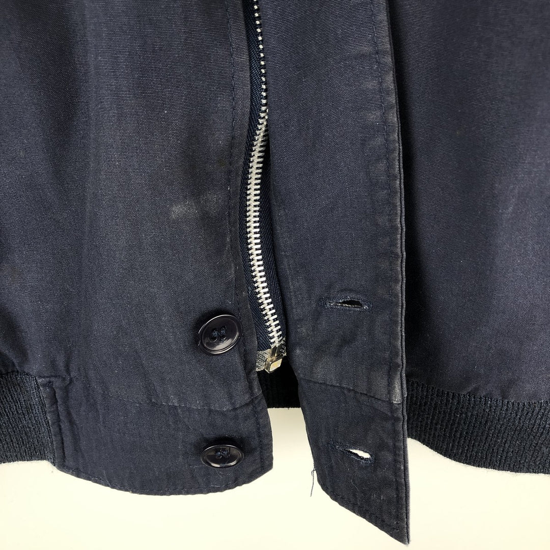 90s-00'S EAGLE RIDGE OUTFITTERS Derby Jacket, Cup Shoulder, Made in Russia, Men's Size L cotton navy blue type Vintage Second Hand