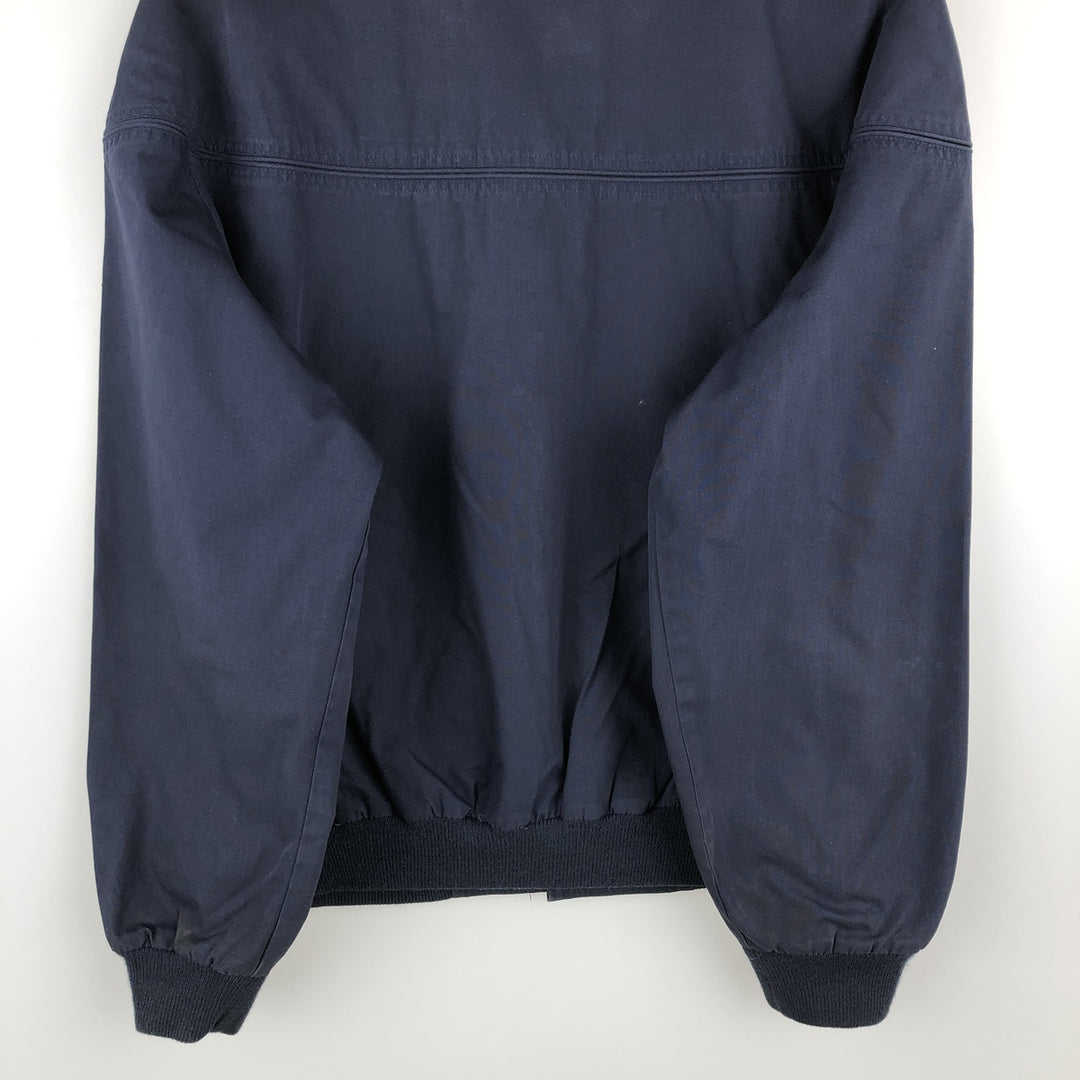 90s-00'S EAGLE RIDGE OUTFITTERS Derby Jacket, Cup Shoulder, Made in Russia, Men's Size L cotton navy blue type Vintage Second Hand