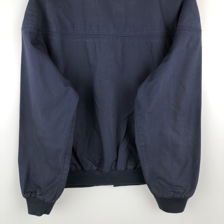 90s-00'S EAGLE RIDGE OUTFITTERS Derby Jacket, Cup Shoulder, Made in Russia, Men's Size L cotton navy blue type Vintage Second Hand