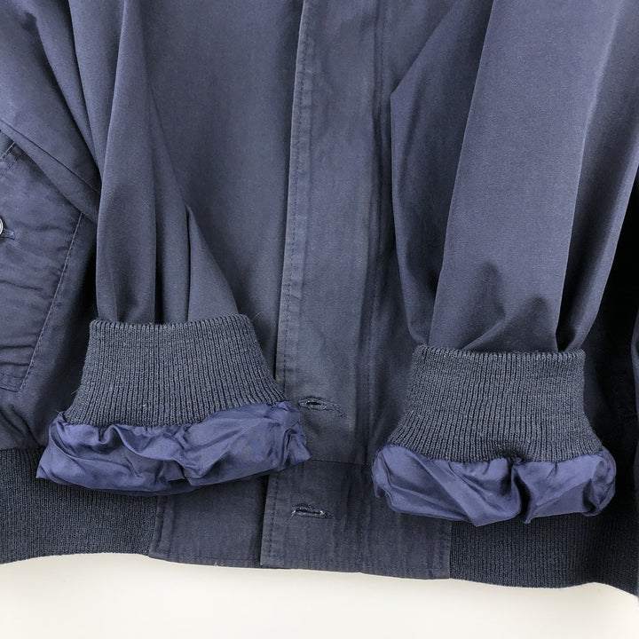 90s-00'S EAGLE RIDGE OUTFITTERS Derby Jacket, Cup Shoulder, Made in Russia, Men's Size L cotton navy blue type Vintage Second Hand