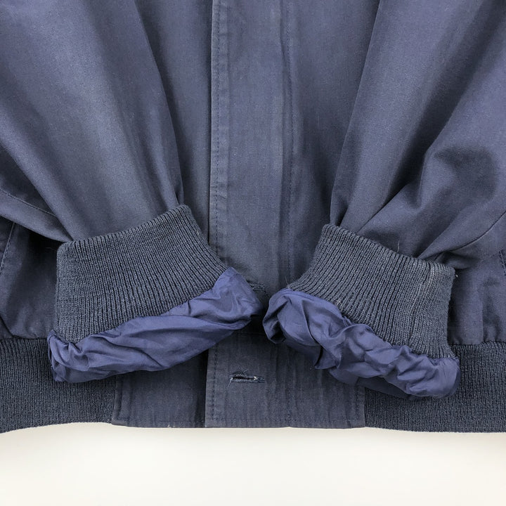 90s-00'S EAGLE RIDGE OUTFITTERS Derby Jacket, Cup Shoulder, Made in Russia, Men's Size L cotton navy blue type Vintage Second Hand