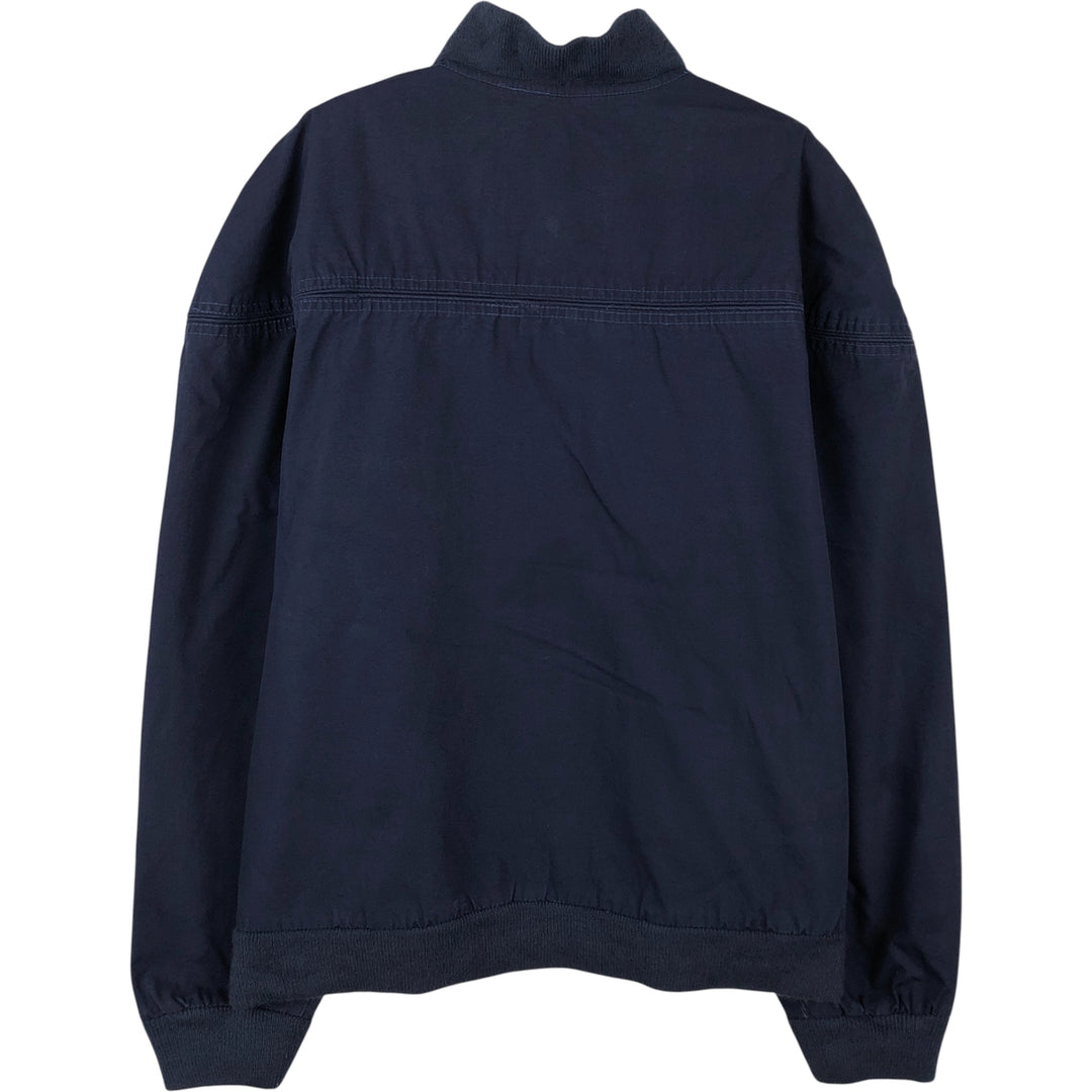 EAGLES RIDGE Derby Jacket, Cup Shoulder Jacket, Men's Size L cotton navy blue type Vintage Second Hand