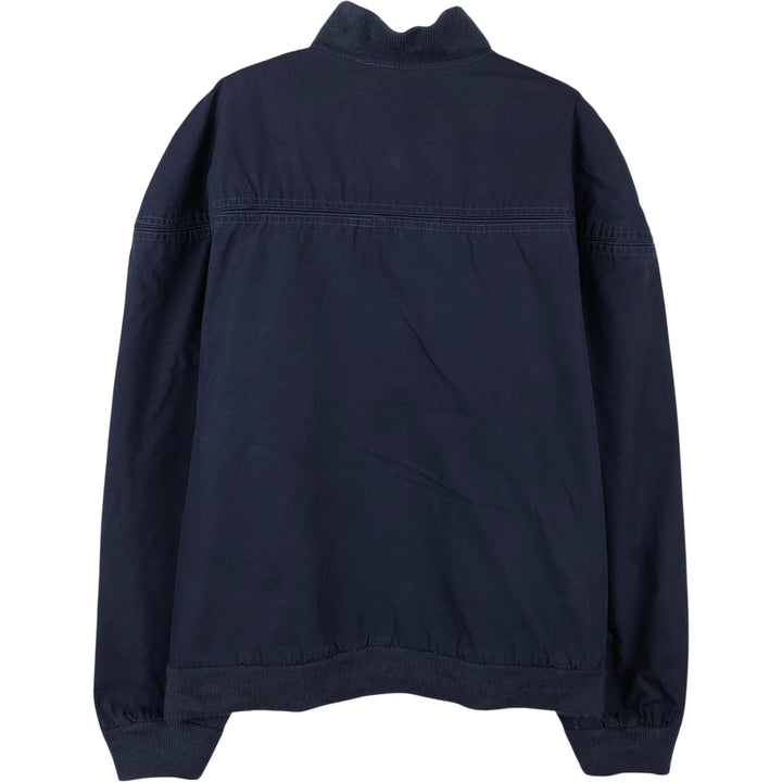EAGLES RIDGE Derby Jacket, Cup Shoulder Jacket, Men's Size L cotton navy blue type Vintage Second Hand