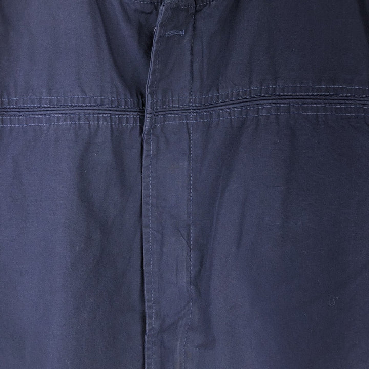 EAGLES RIDGE Derby Jacket, Cup Shoulder Jacket, Men's Size L cotton navy blue type Vintage Second Hand