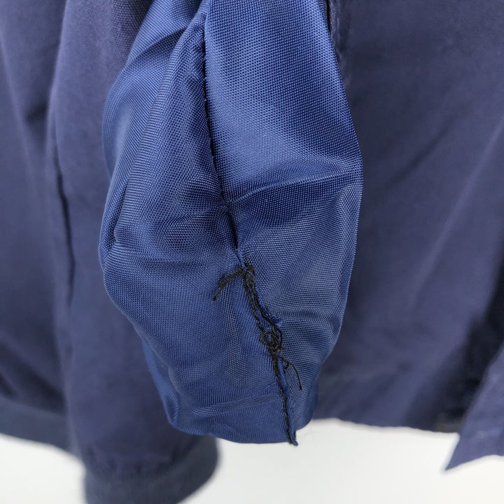 EAGLES RIDGE Derby Jacket, Cup Shoulder Jacket, Men's Size L cotton navy blue type Vintage Second Hand