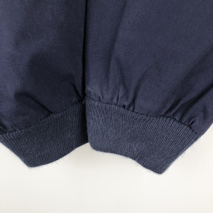 EAGLES RIDGE Derby Jacket, Cup Shoulder Jacket, Men's Size L cotton navy blue type Vintage Second Hand