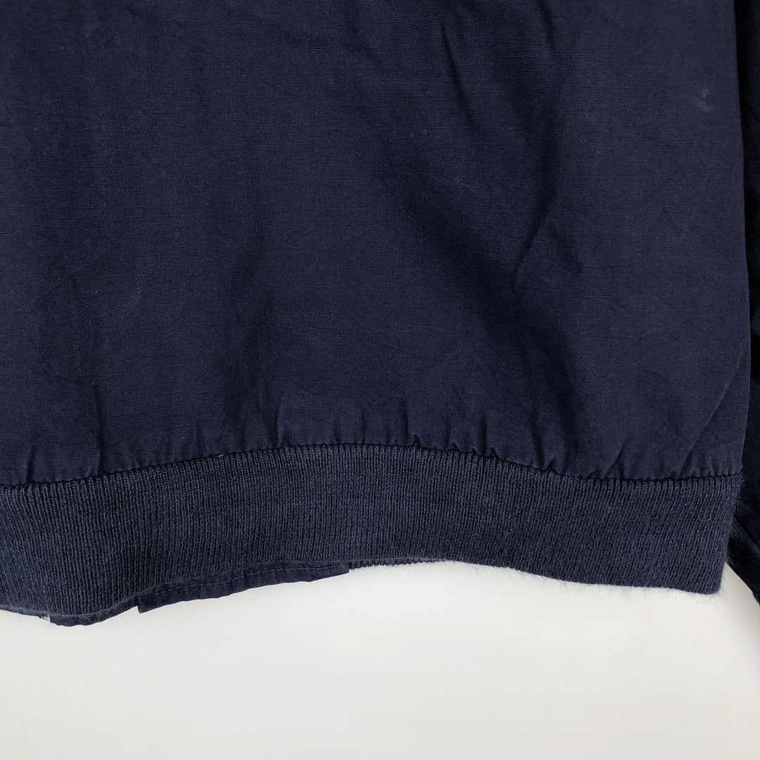 EAGLES RIDGE Derby Jacket, Cup Shoulder Jacket, Men's Size L cotton navy blue type Vintage Second Hand