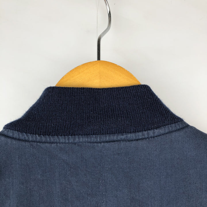 90'S Catalina La Paz Derby Jacket, Cup Shoulder, Men's Size Medium, Vintage cotton navy blue type Vintage Second Hand