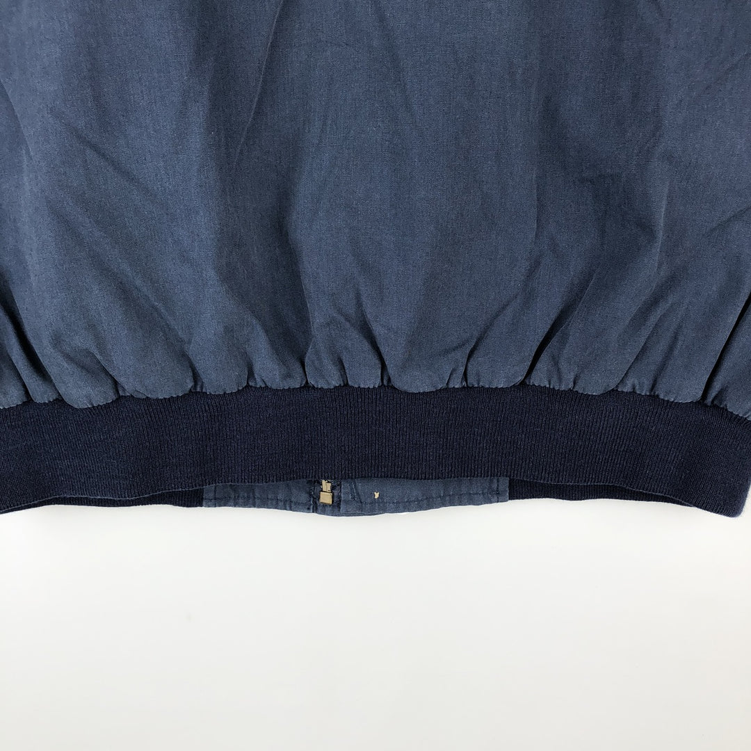 90'S Catalina La Paz Derby Jacket, Cup Shoulder, Men's Size Medium, Vintage cotton navy blue type Vintage Second Hand