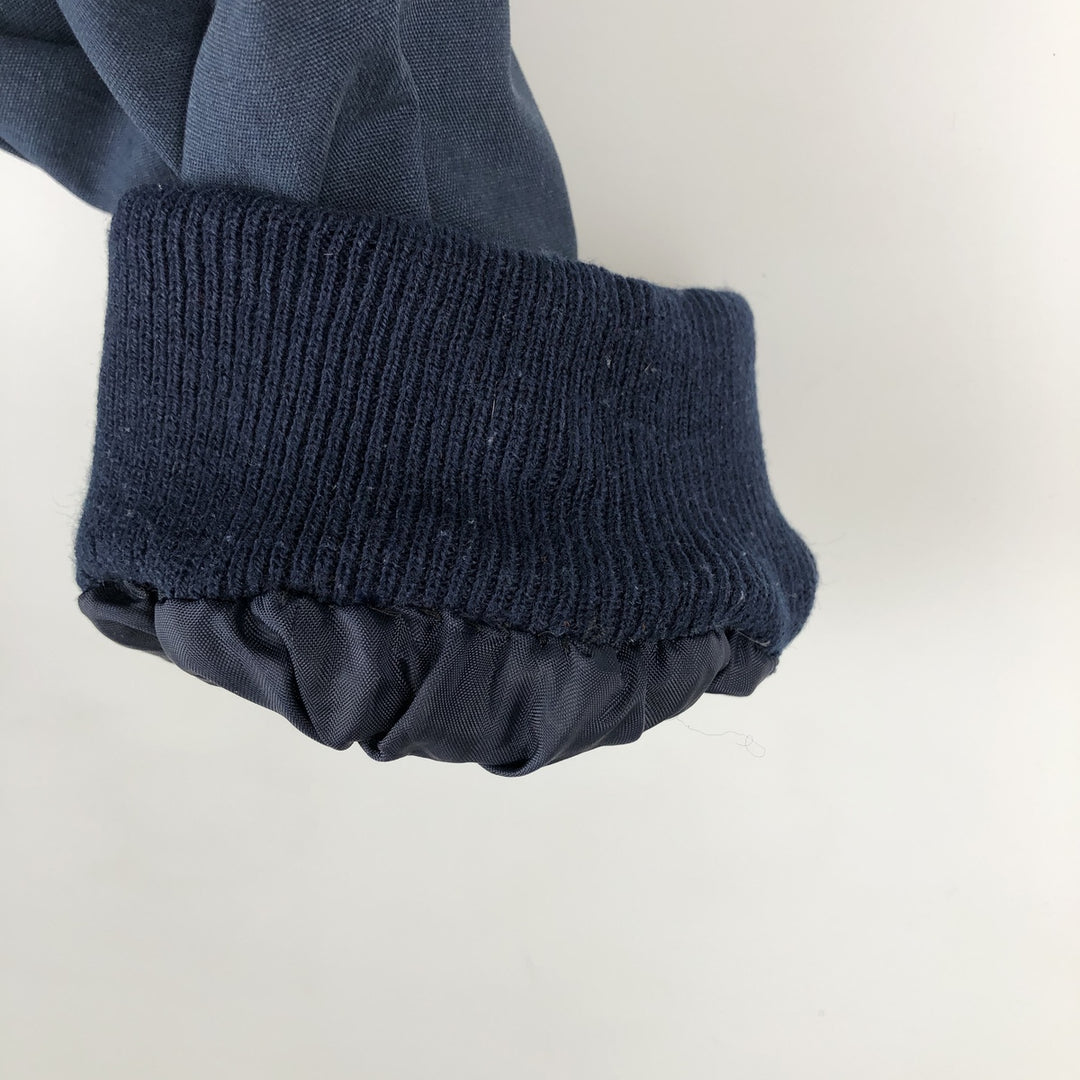 90'S Catalina La Paz Derby Jacket, Cup Shoulder, Men's Size Medium, Vintage cotton navy blue type Vintage Second Hand