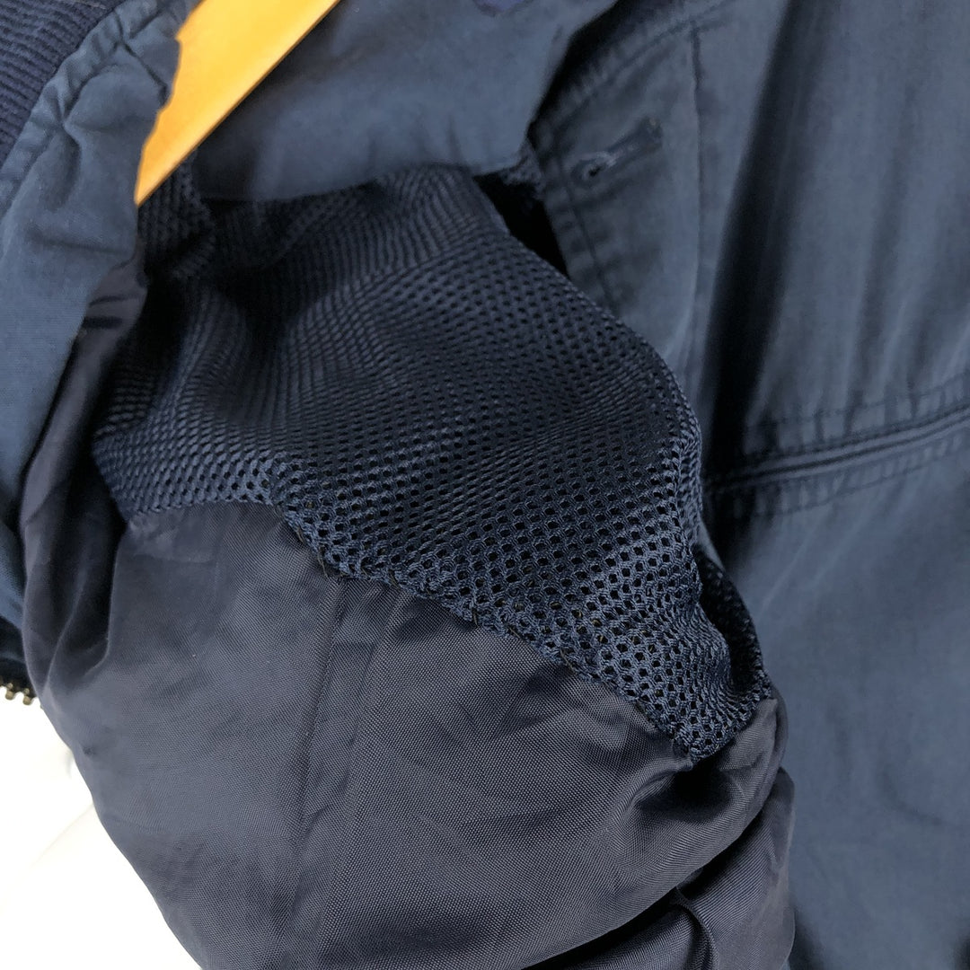 90'S Catalina La Paz Derby Jacket, Cup Shoulder, Men's Size Medium, Vintage cotton navy blue type Vintage Second Hand