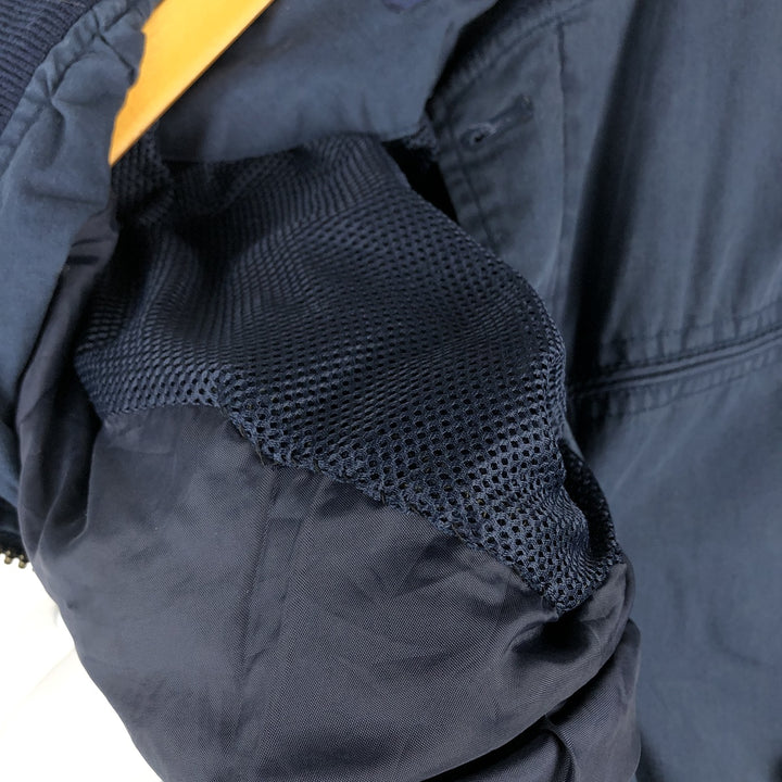 90'S Catalina La Paz Derby Jacket, Cup Shoulder, Men's Size Medium, Vintage cotton navy blue type Vintage Second Hand