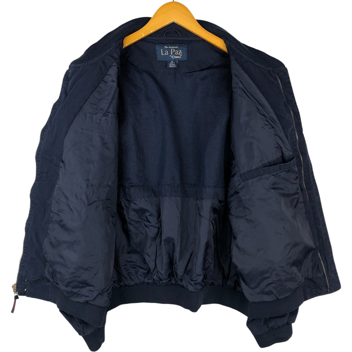 90'S Catalina La Paz Derby Jacket, Cup Shoulder, Men's XL, Vintage polyester navy blue type Vintage Second Hand