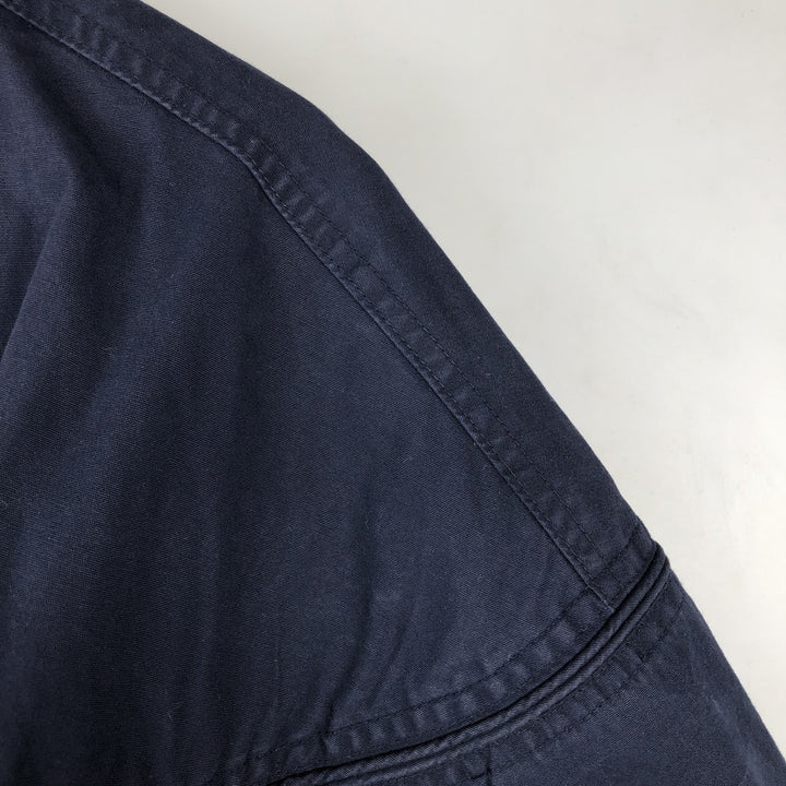 90'S Catalina La Paz Derby Jacket, Cup Shoulder, Men's XL, Vintage polyester navy blue type Vintage Second Hand