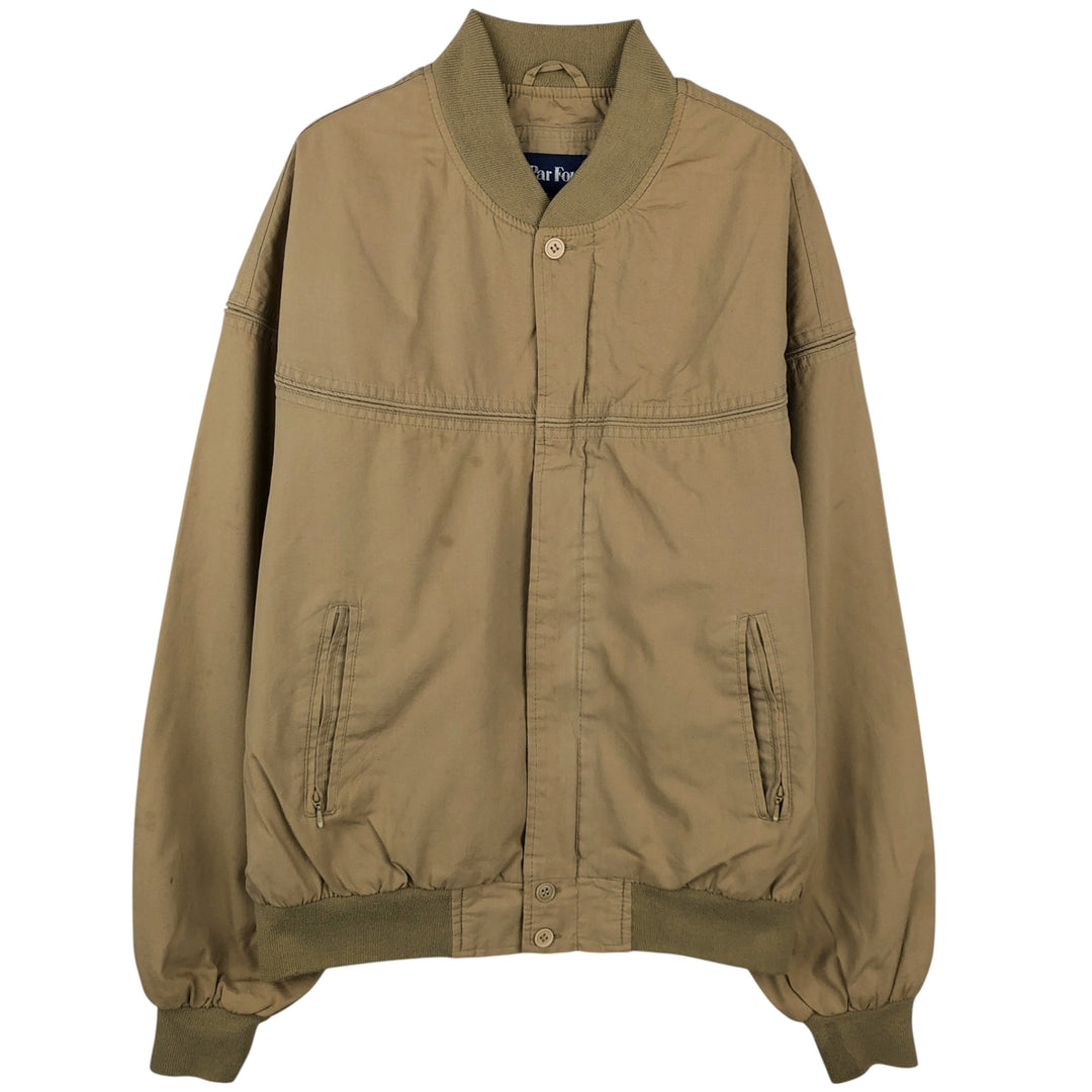 Par Four Vintage Derby Jacket, Cup Shoulder, Men's XL cotton Beige type Vintage Second Hand