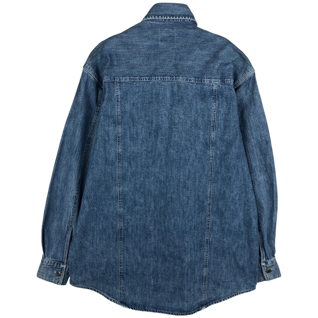 GAP DENIM Old Gap Long Sleeve Denim Shirt, Men's Size Small cotton blue type Vintage Second Hand