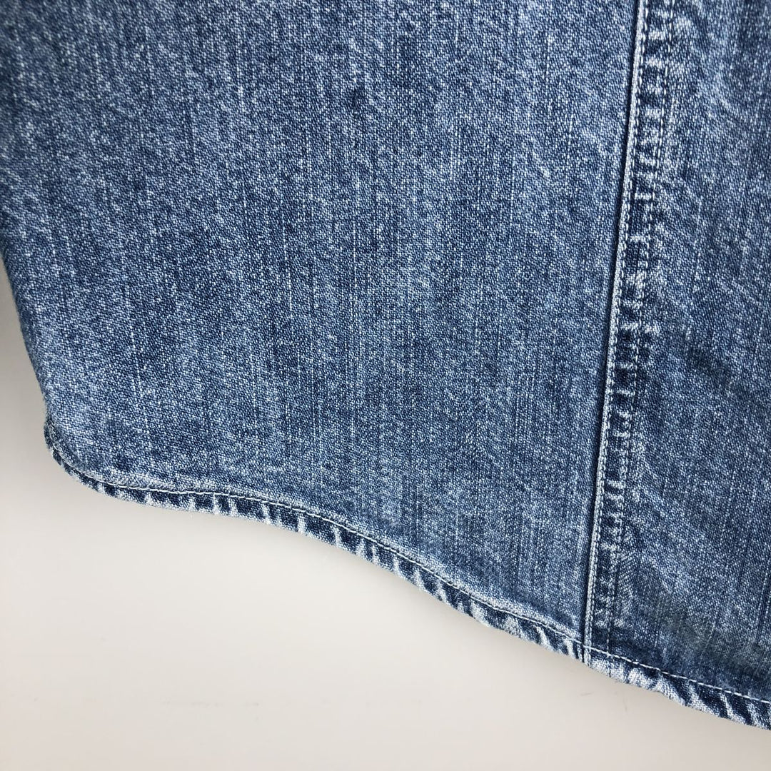 GAP DENIM Old Gap Long Sleeve Denim Shirt, Men's Size Small cotton blue type Vintage Second Hand