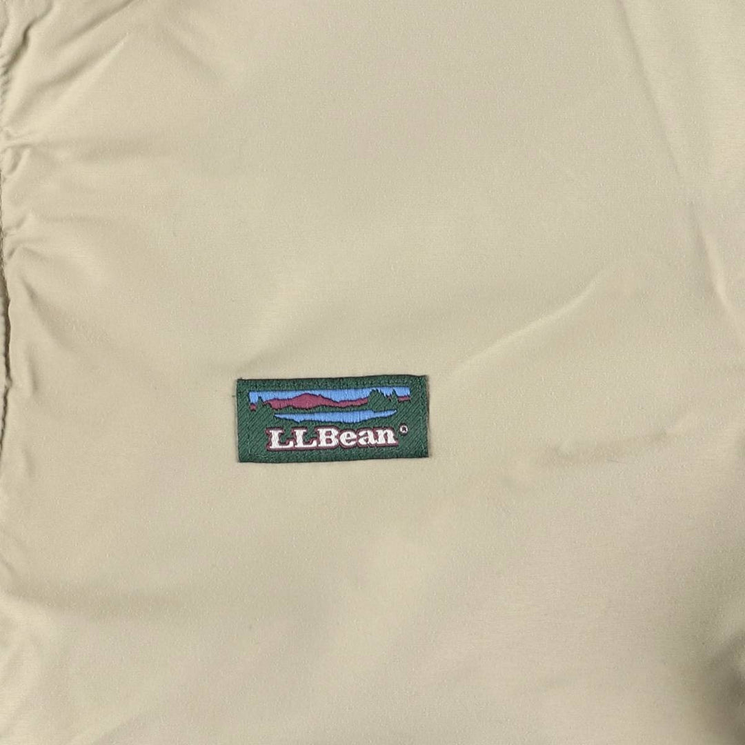 Vintage LL Bean Warm-up Jacket, Men's XL, Padded Mountain Jacket, Shell Jacket, 80s-90s unclear Beige type Vintage Second Hand