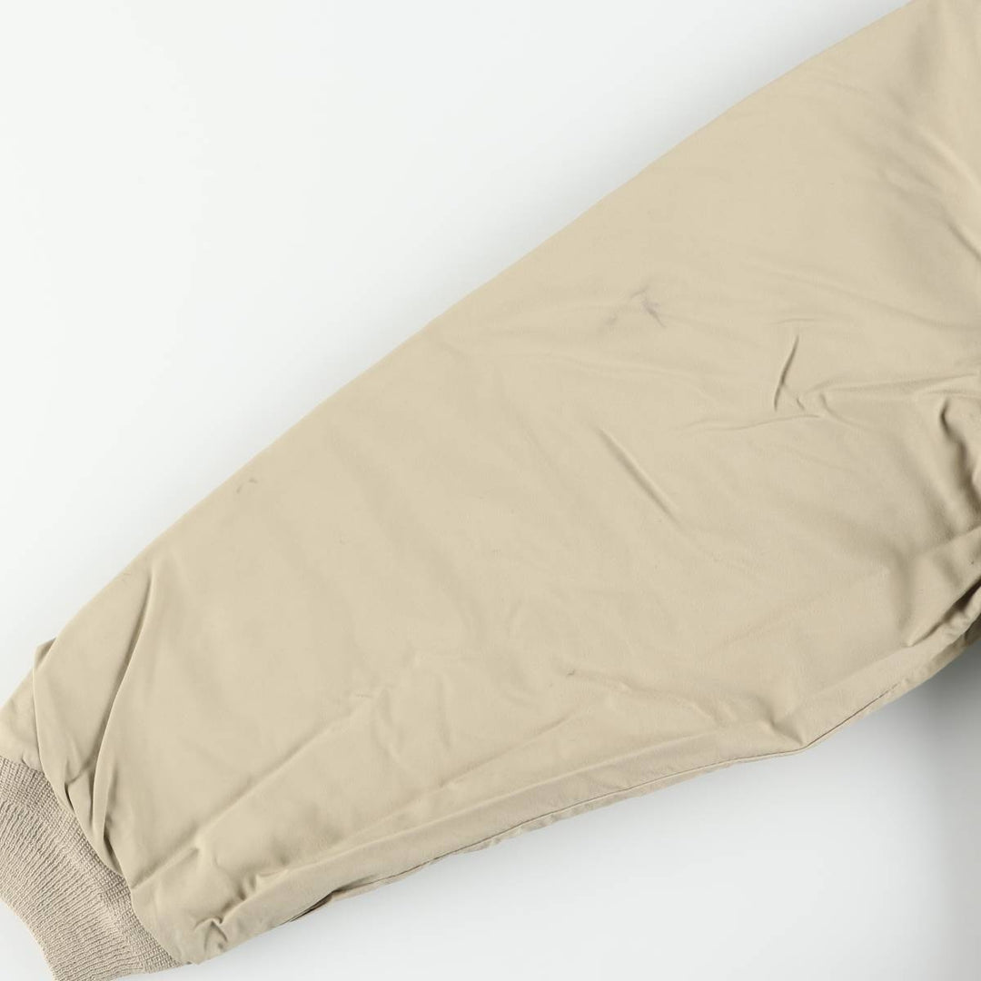 Vintage LL Bean Warm-up Jacket, Men's XL, Padded Mountain Jacket, Shell Jacket, 80s-90s unclear Beige type Vintage Second Hand