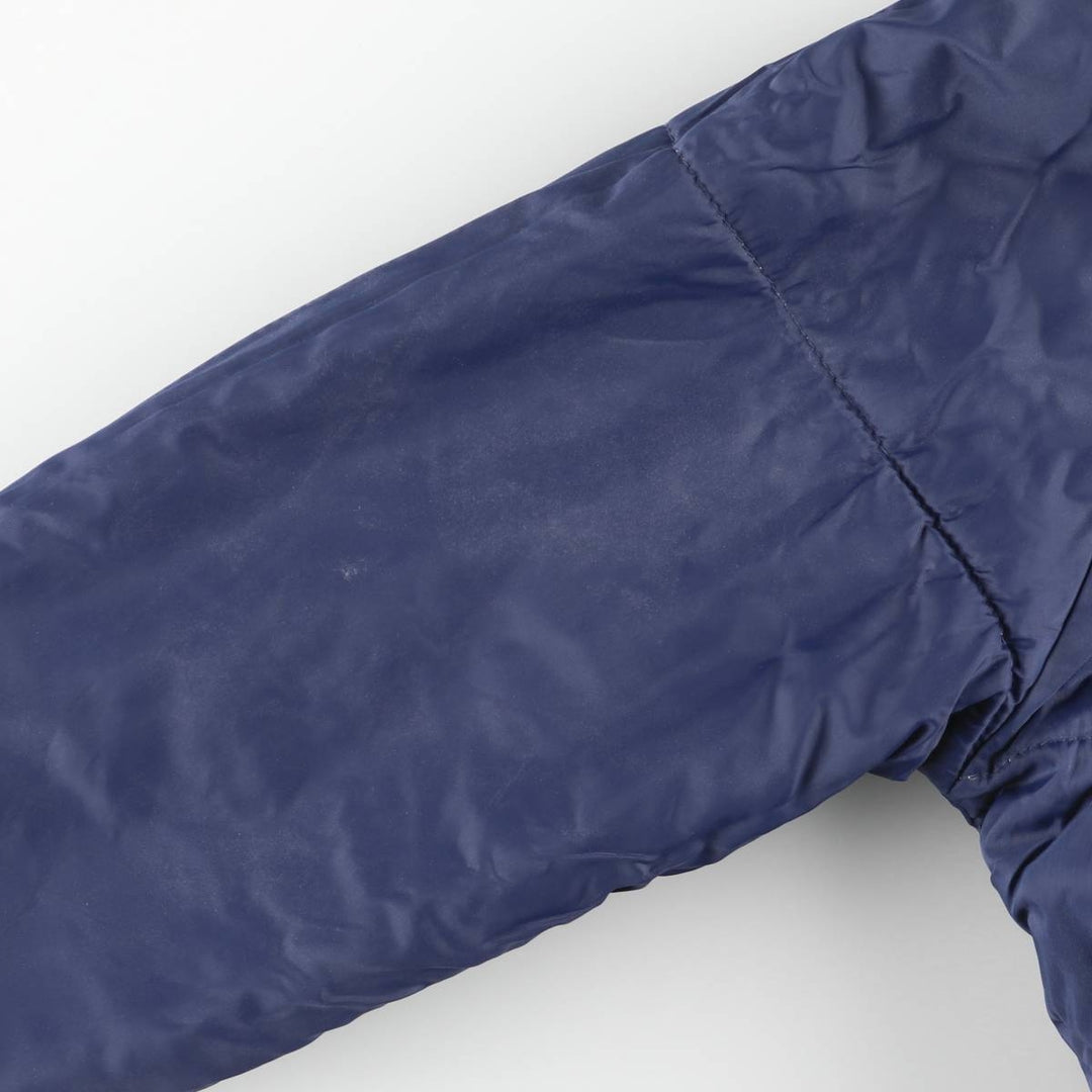 Vintage 1980'S Woolrich padded mountain jacket, shell jacket, and puffer jacket, made in the USA, size M, men's. polyester gray type Vintage Second Hand